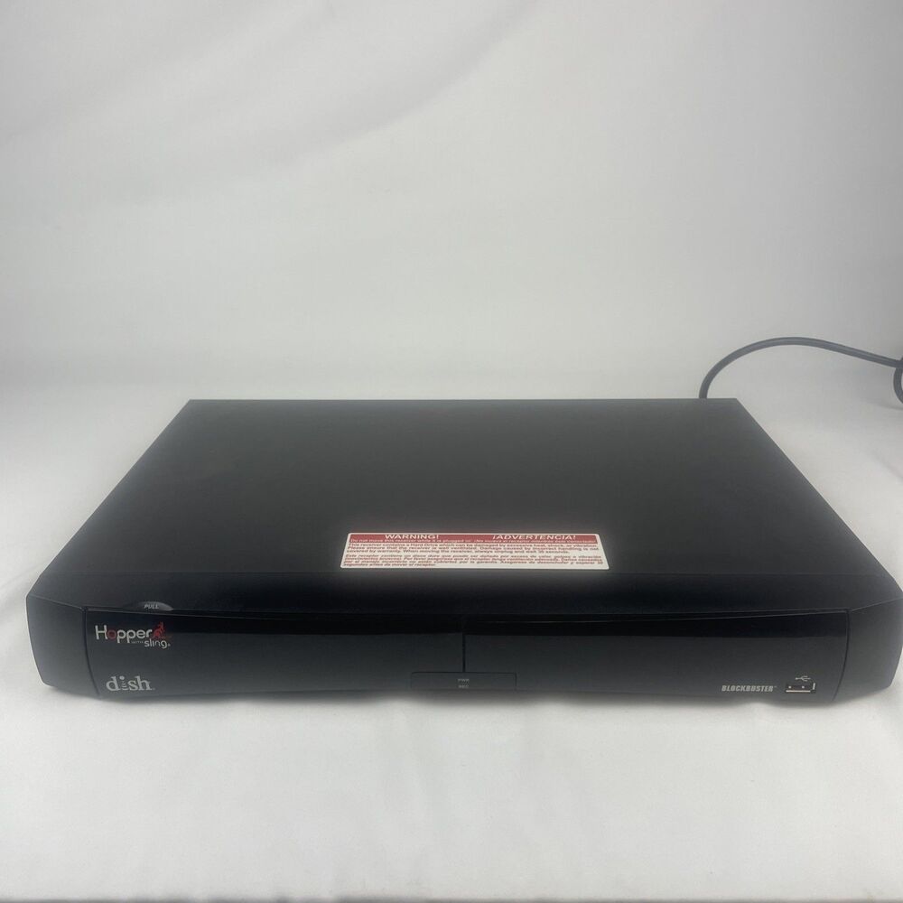 Dish Network Hopper with Sling Blockbuster W Card Tested Working No Remote